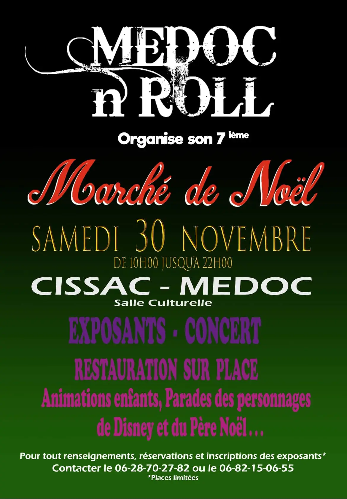 Marché de Noël à Cissac-Médoc