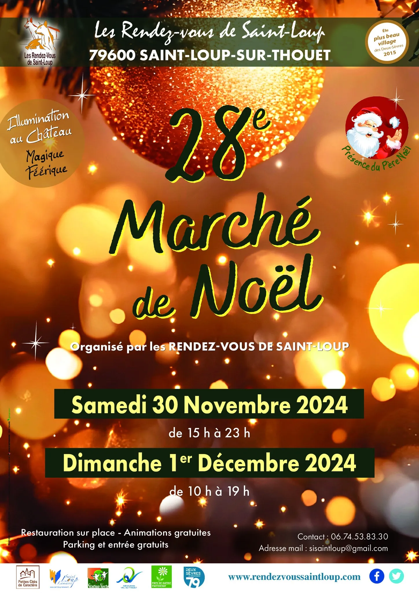 Marché de Noël de Saint-Loup-sur-Thouet