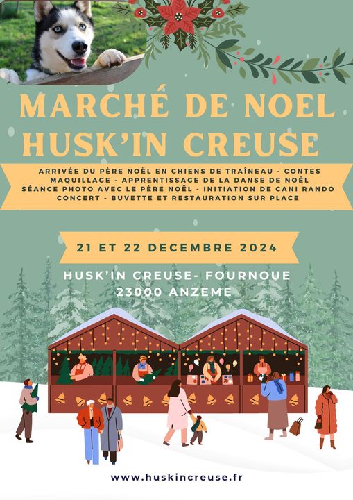 Marché de Noël Husk'in Creuse