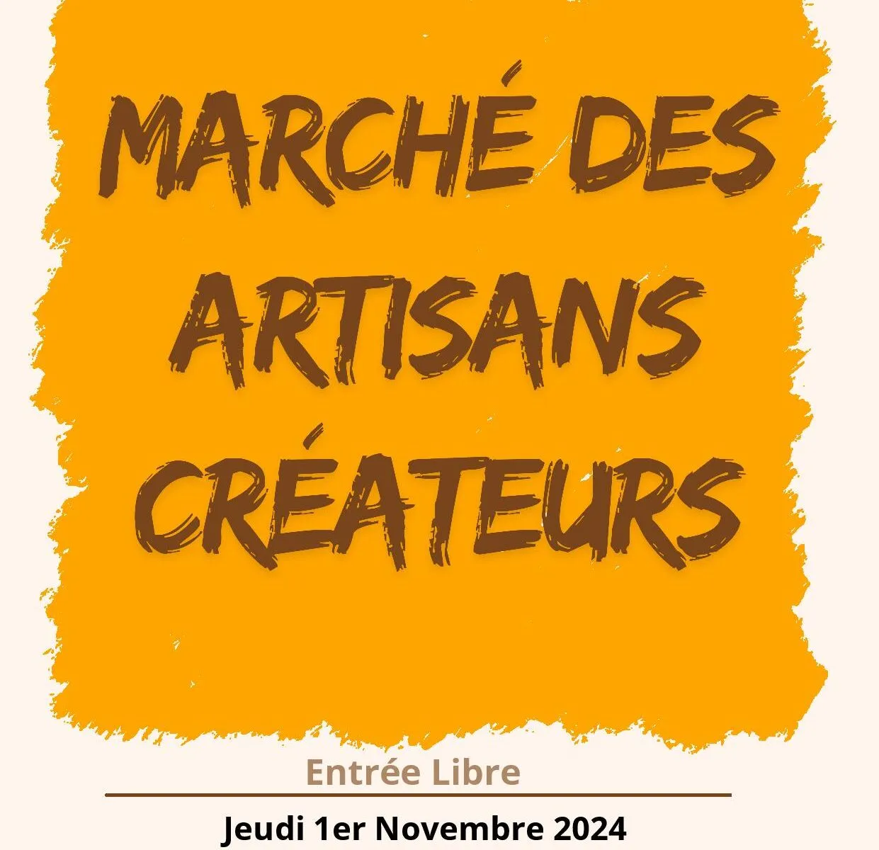 Marché des artisans créateurs