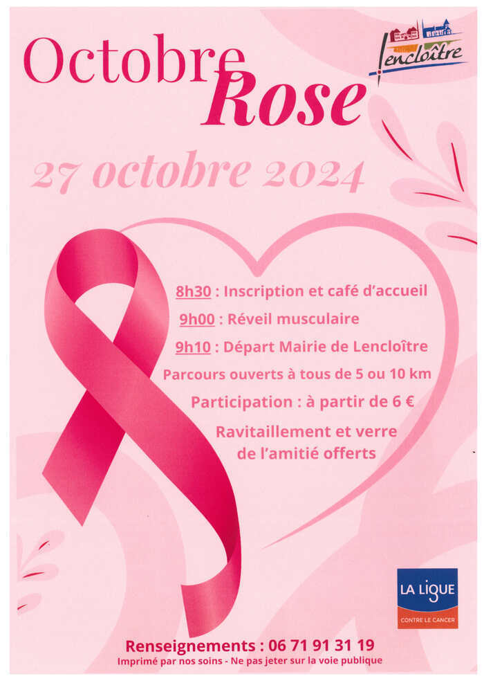 Marche pour octobre rose