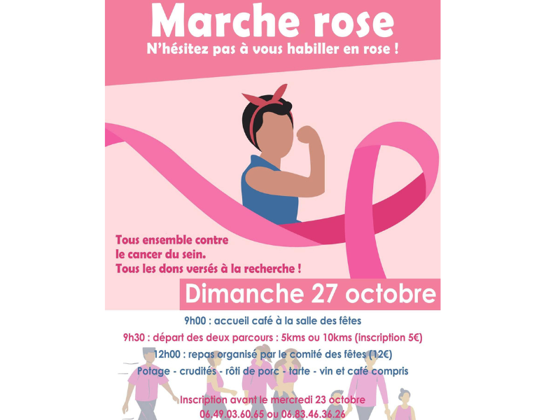 Marche rose