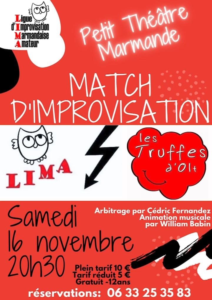 Match d'Improvisation LIMA / Les Truffes d'Olt