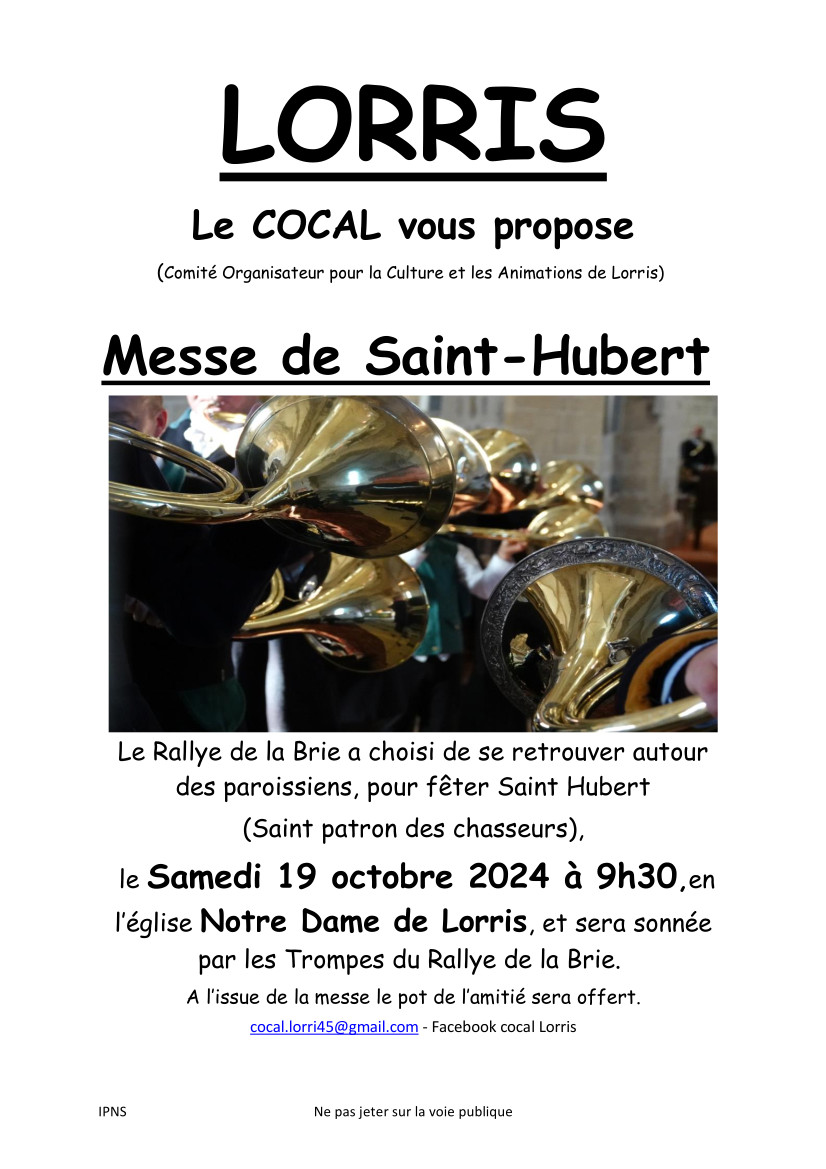 Messe de Saint Hubert