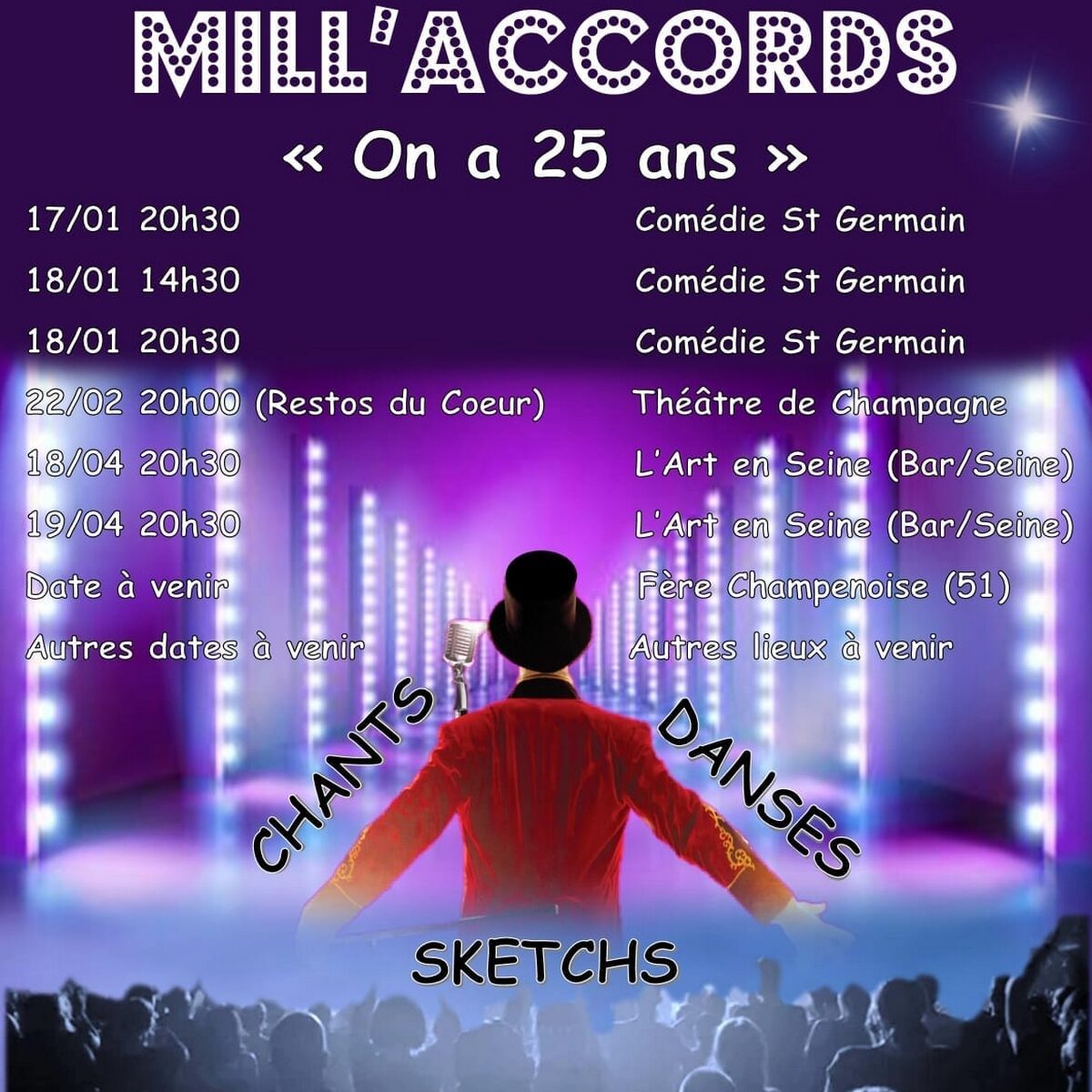 Mill'Accords "On a 25 ans"