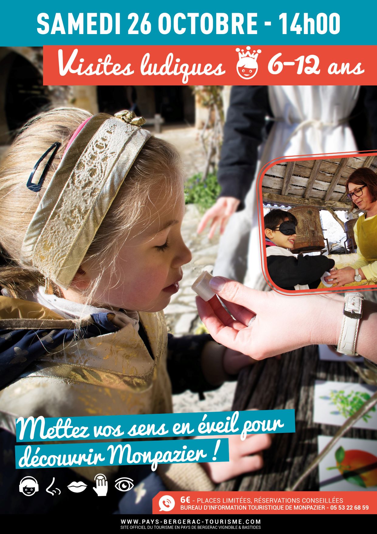 Visite sensorielle de la bastide Fête des Bastides et du Vin