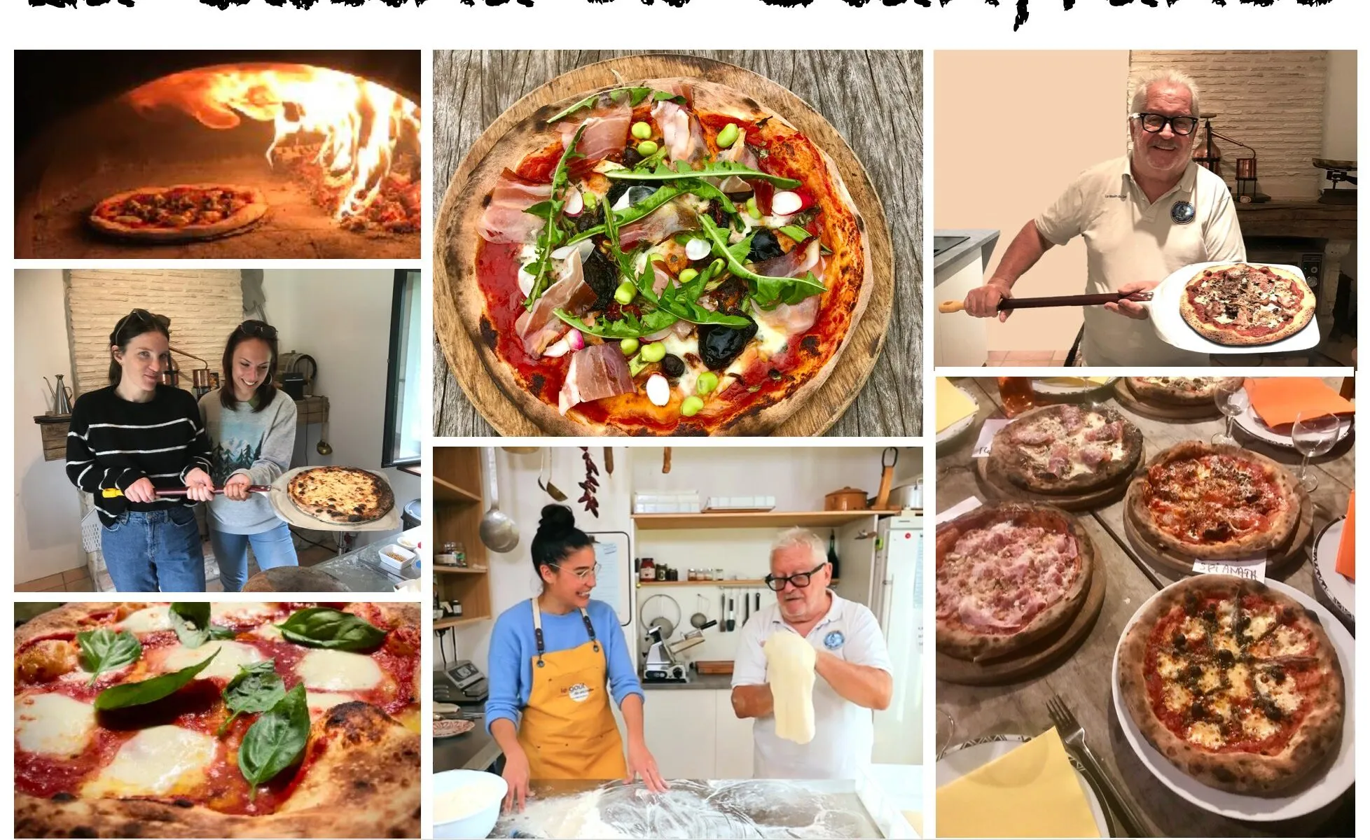 Atelier de confection de Pizzas à la Cucina di Gian Franco