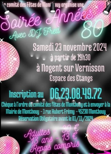 Soirée Années 80