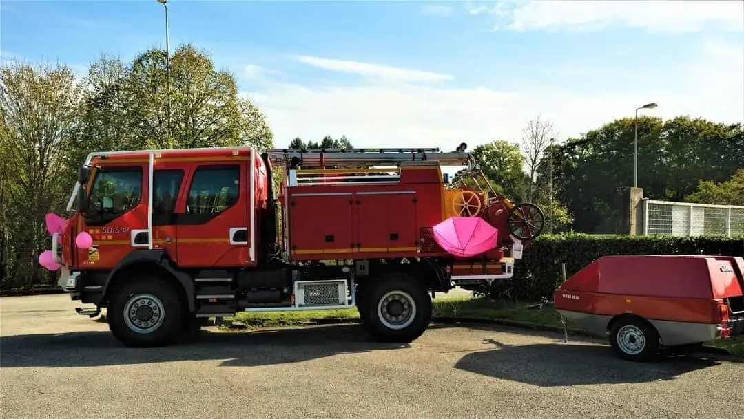 Octobre Rose Randonnée avec les pompiers 4ème édition