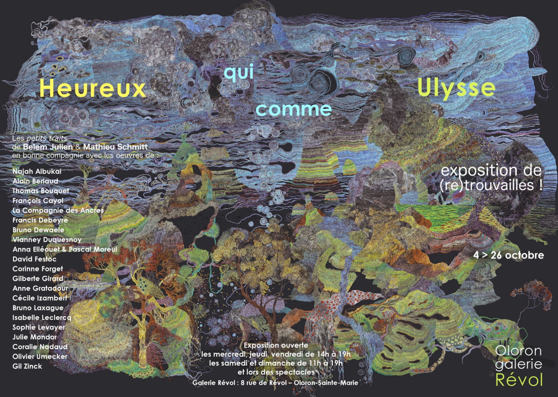 Exposition "Les petits traits" Heureux qui comme Ulysse