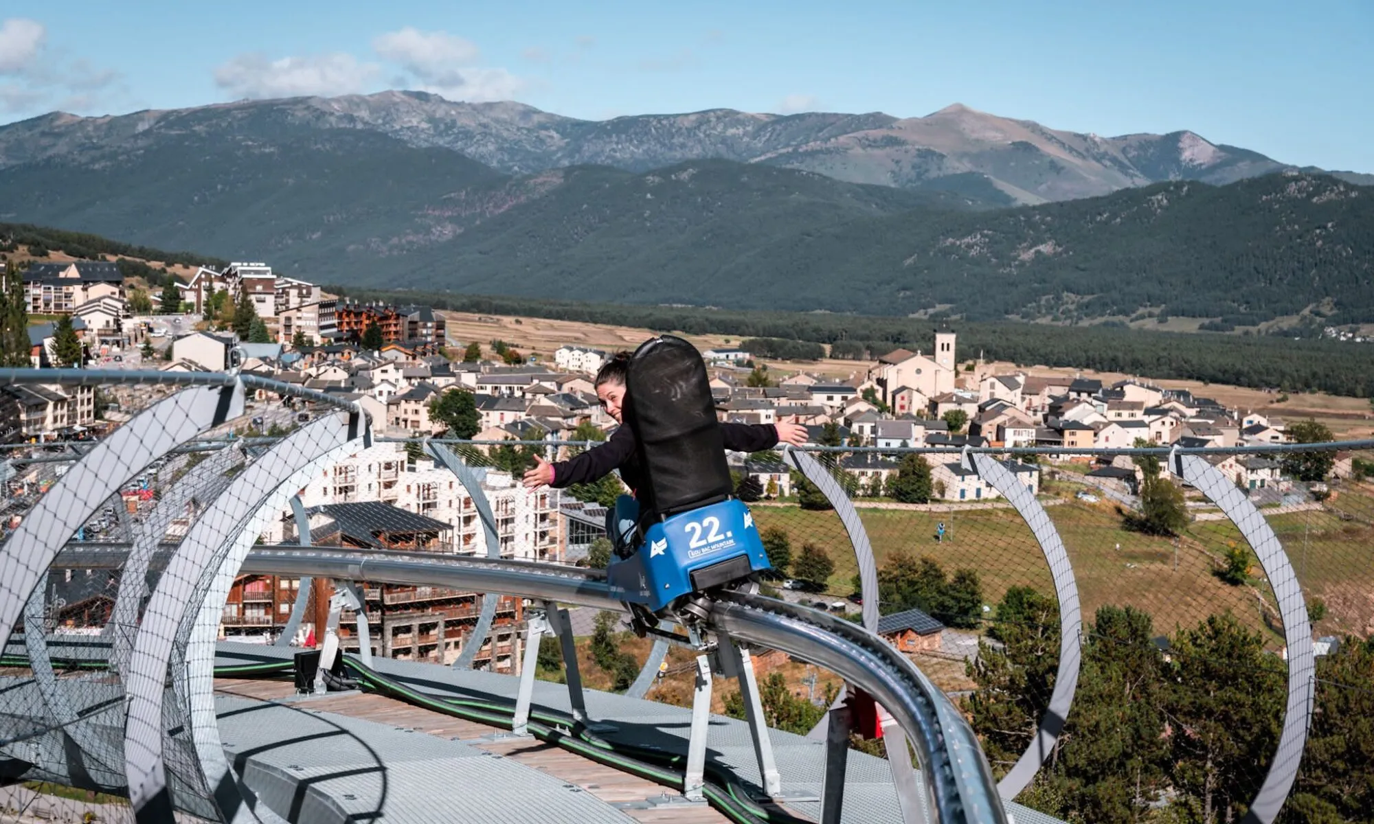 OUVERTURE DE LA LUGE LOU BAC MOUNTAIN