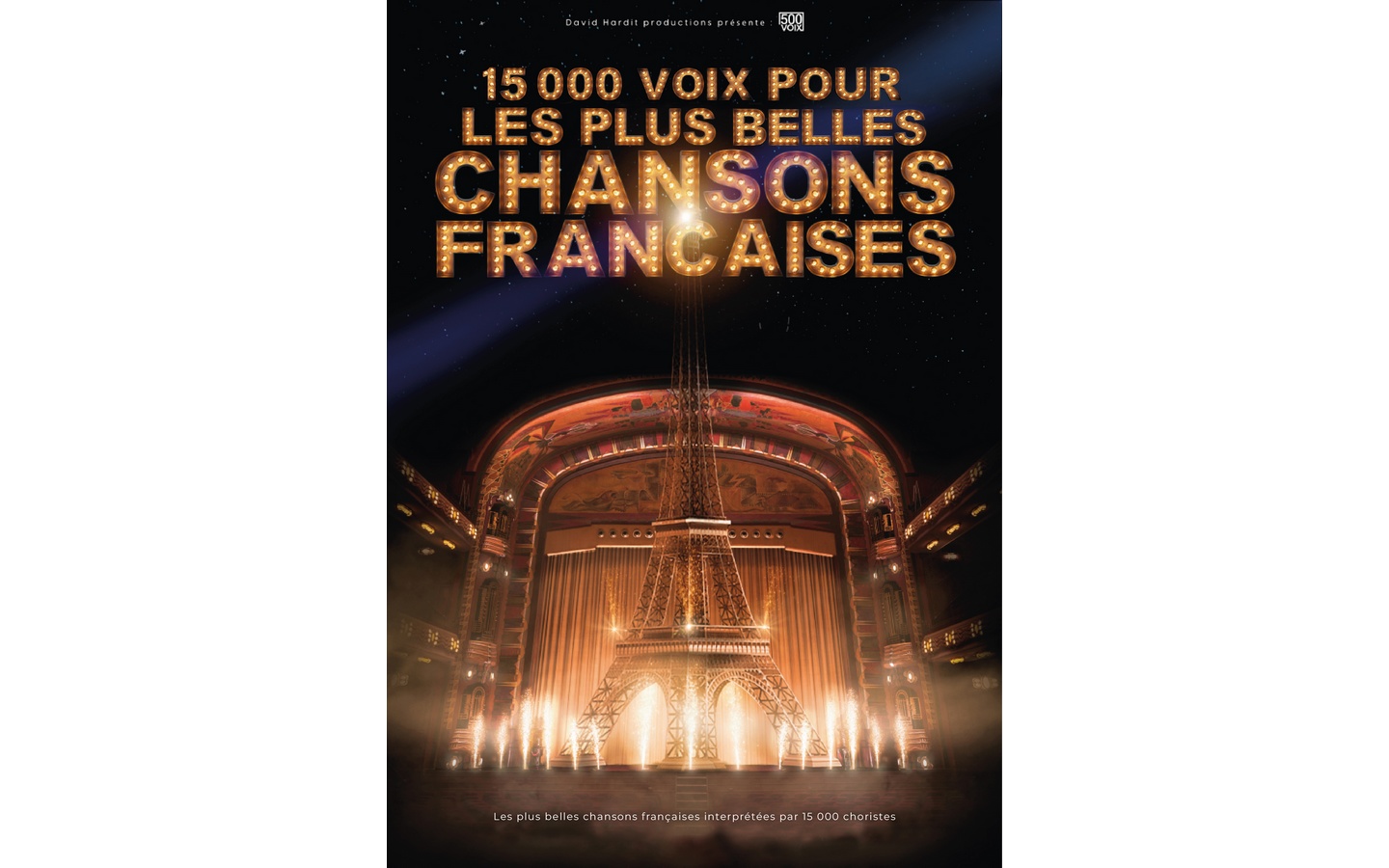 Concert: 15000 voix pour les plus belles chansons françaises