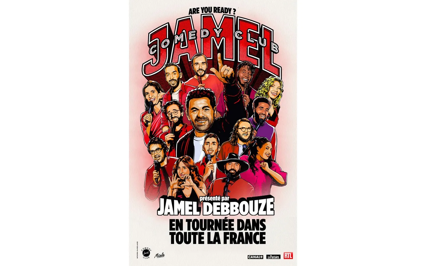 Spectacle: JAMEL COMEDY CLUB Zénith Tour 2025