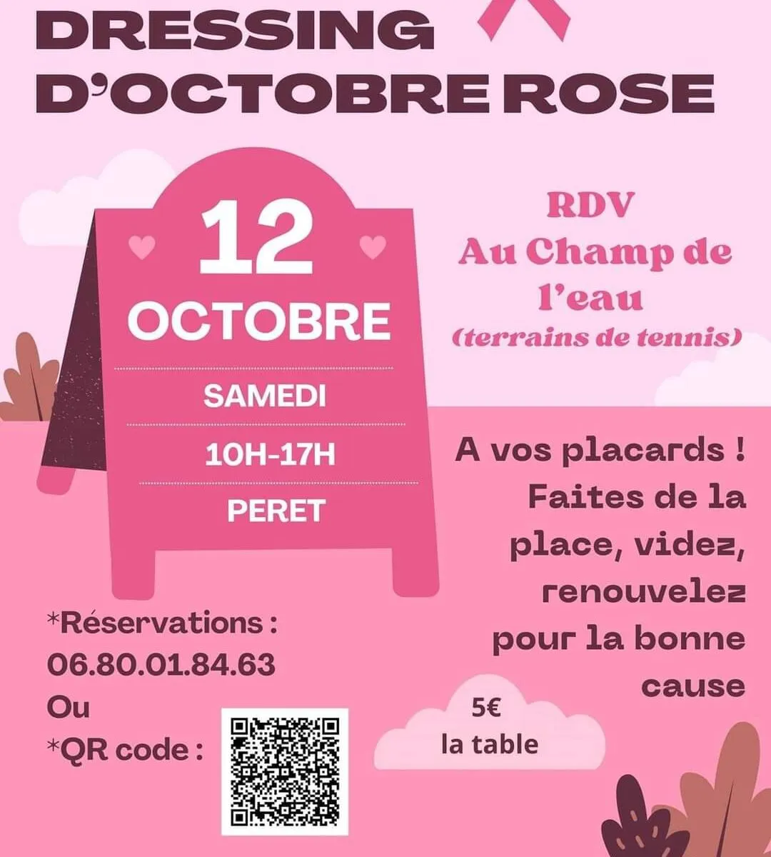 LE VIDE DRESSING D'OCTOBRE ROSE