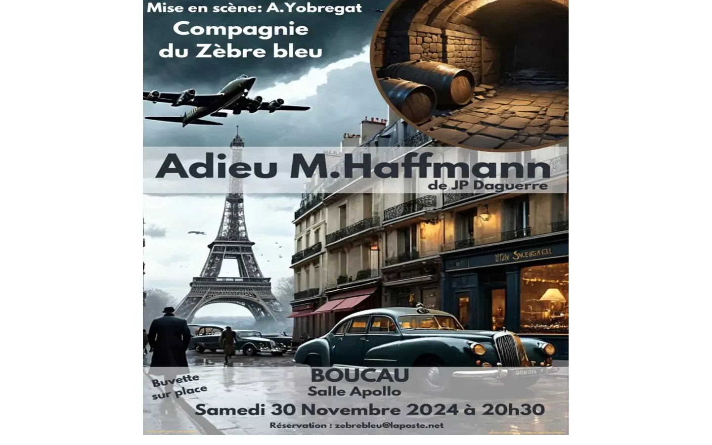 Pièce de theâtre " Adieu Monsieur Haffmann "