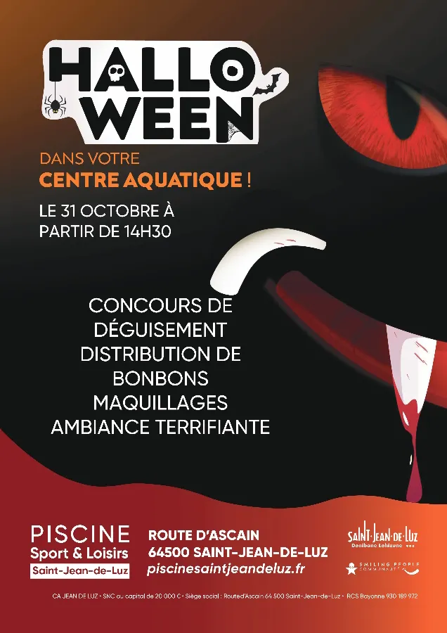 Piscine de Saint-Jean-de-Luz Halloween