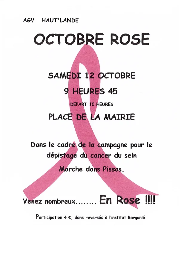 OCTOBRE ROSE