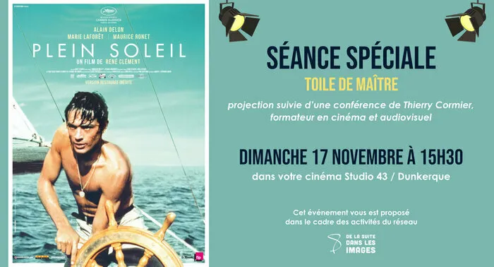 Plein soleil Cinéma Studio 43 Dunkerque