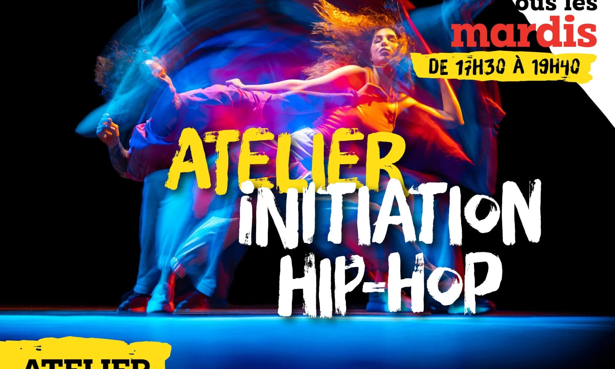 Atelier initiation à la danse hip-hop et breakdance