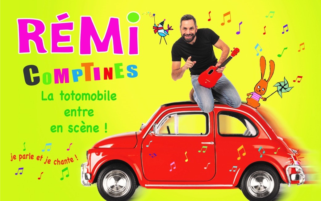 Concert de comptines: Rémi "La Totomobile"