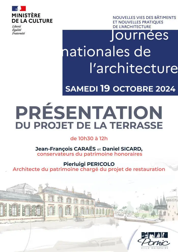 Présentation du projet de la Terrasse Place de la Terrasse Pornic Pornic