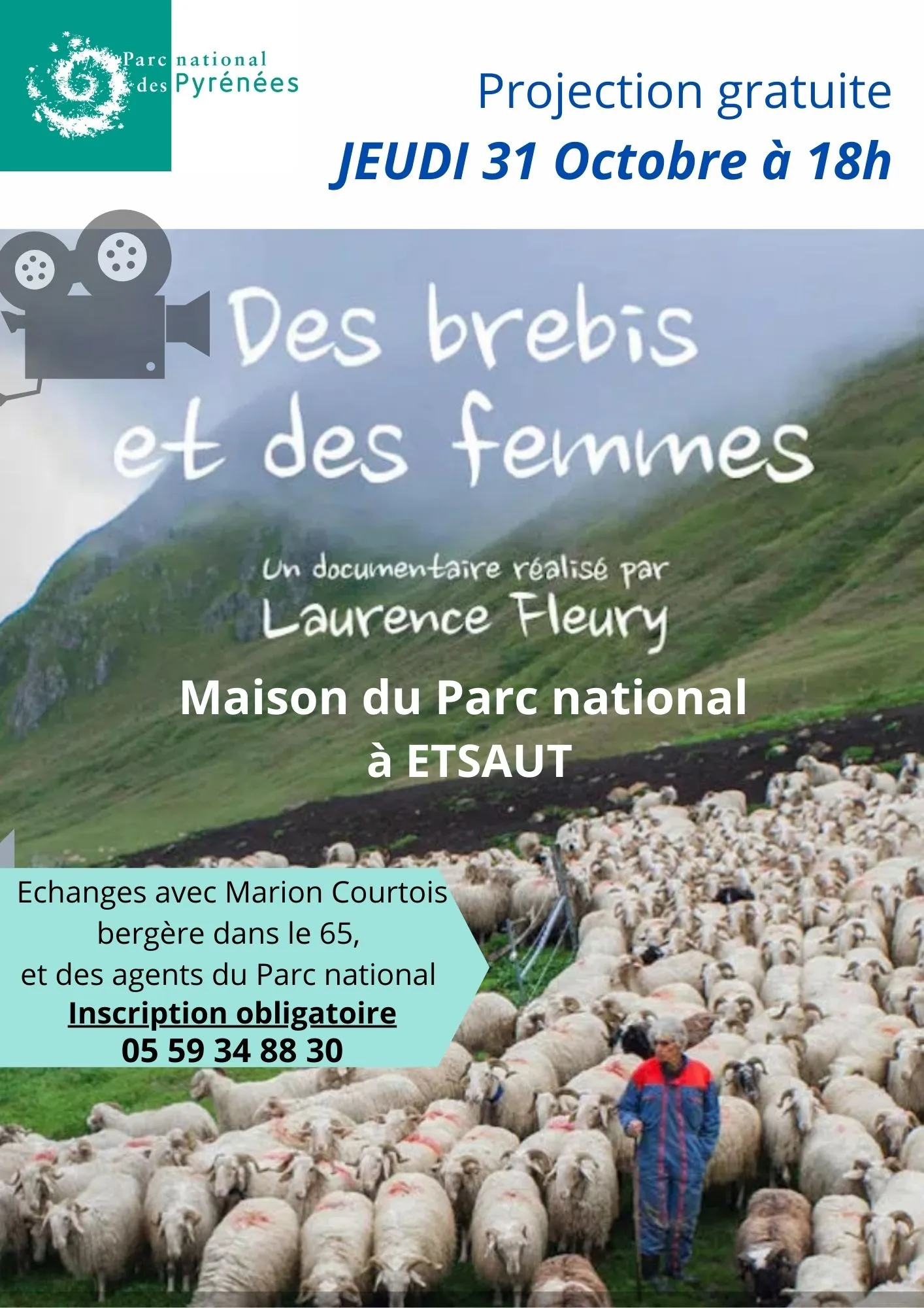 Projection documentaire "Des brebis et des femmes" par Laurence Fleury