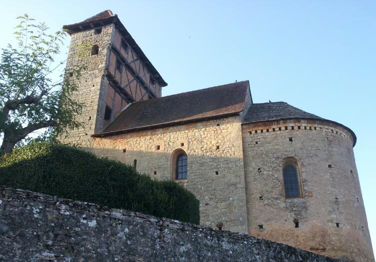 Visite guidée Saint Pierre Martignac et ses peintures murales