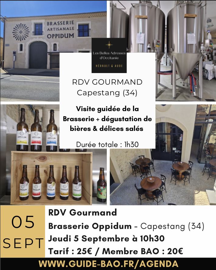 RDV GOURMAND À LA BRASSERIE OPPIDUM