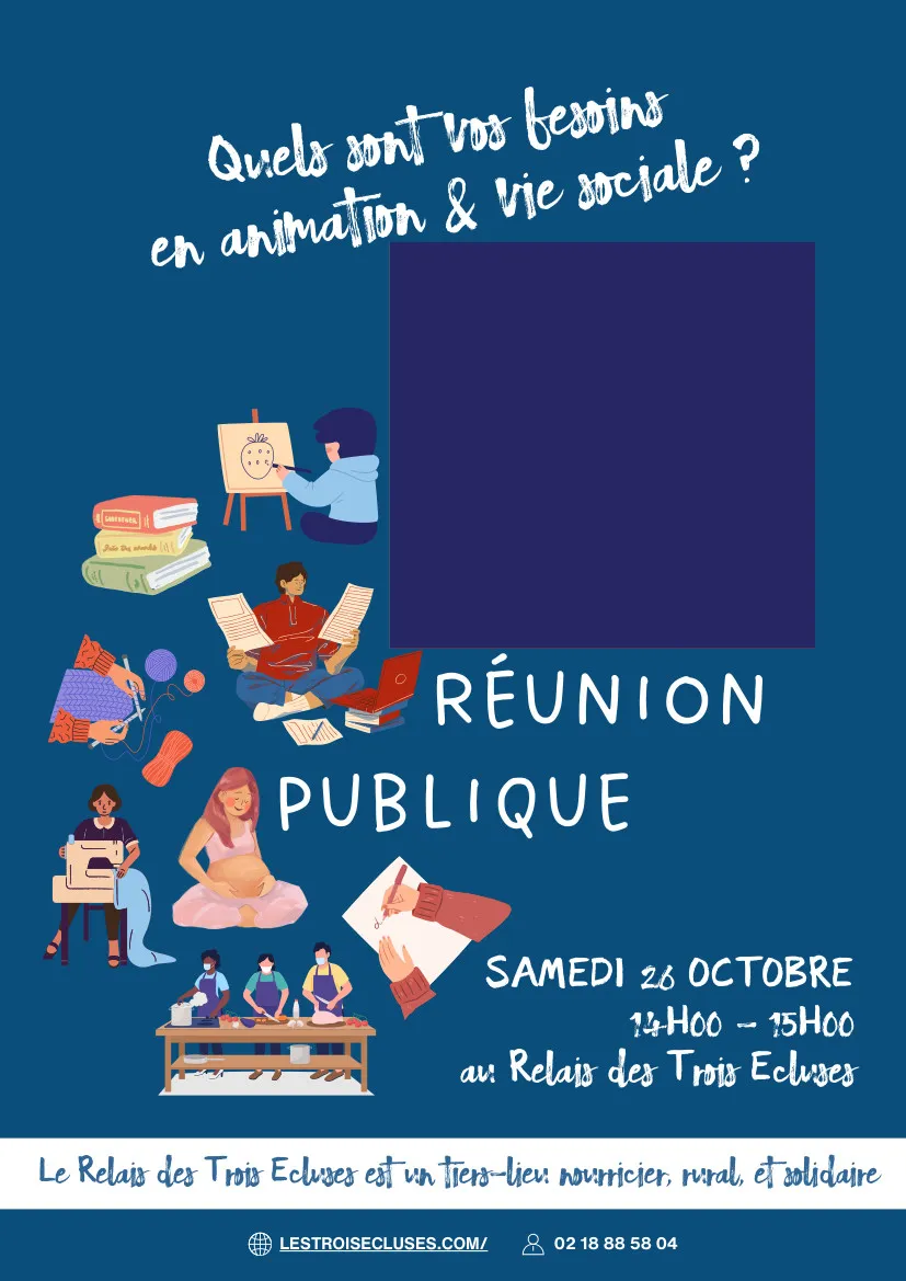 Réunion publique et théâtre