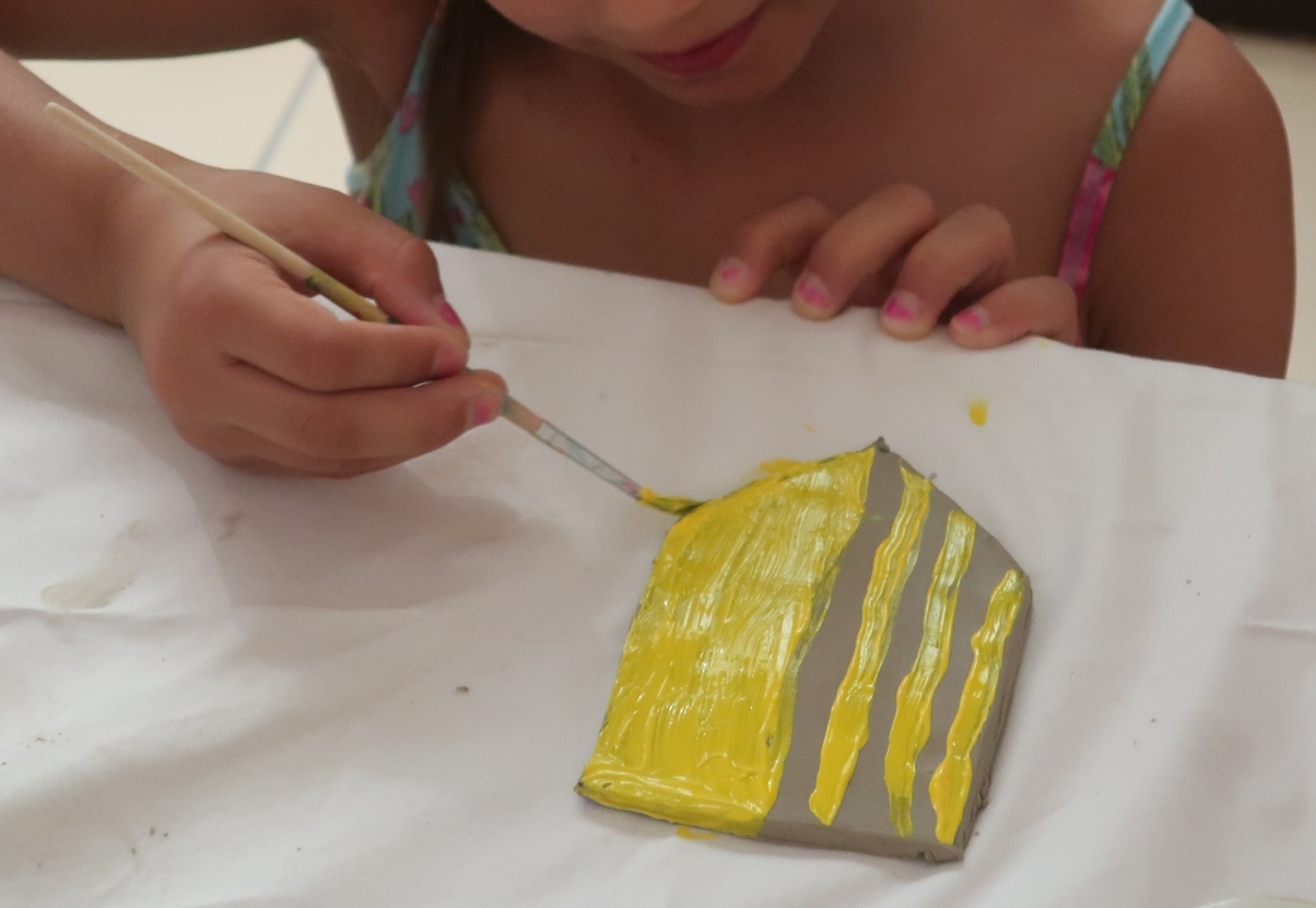 ATELIER BLASON TORTUE POUR ENFANTS