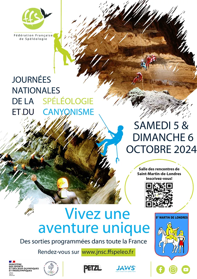 LES JOURNÉES NATIONALES DE LA SPÉLÉOLOGIE ET DU CANYONISME