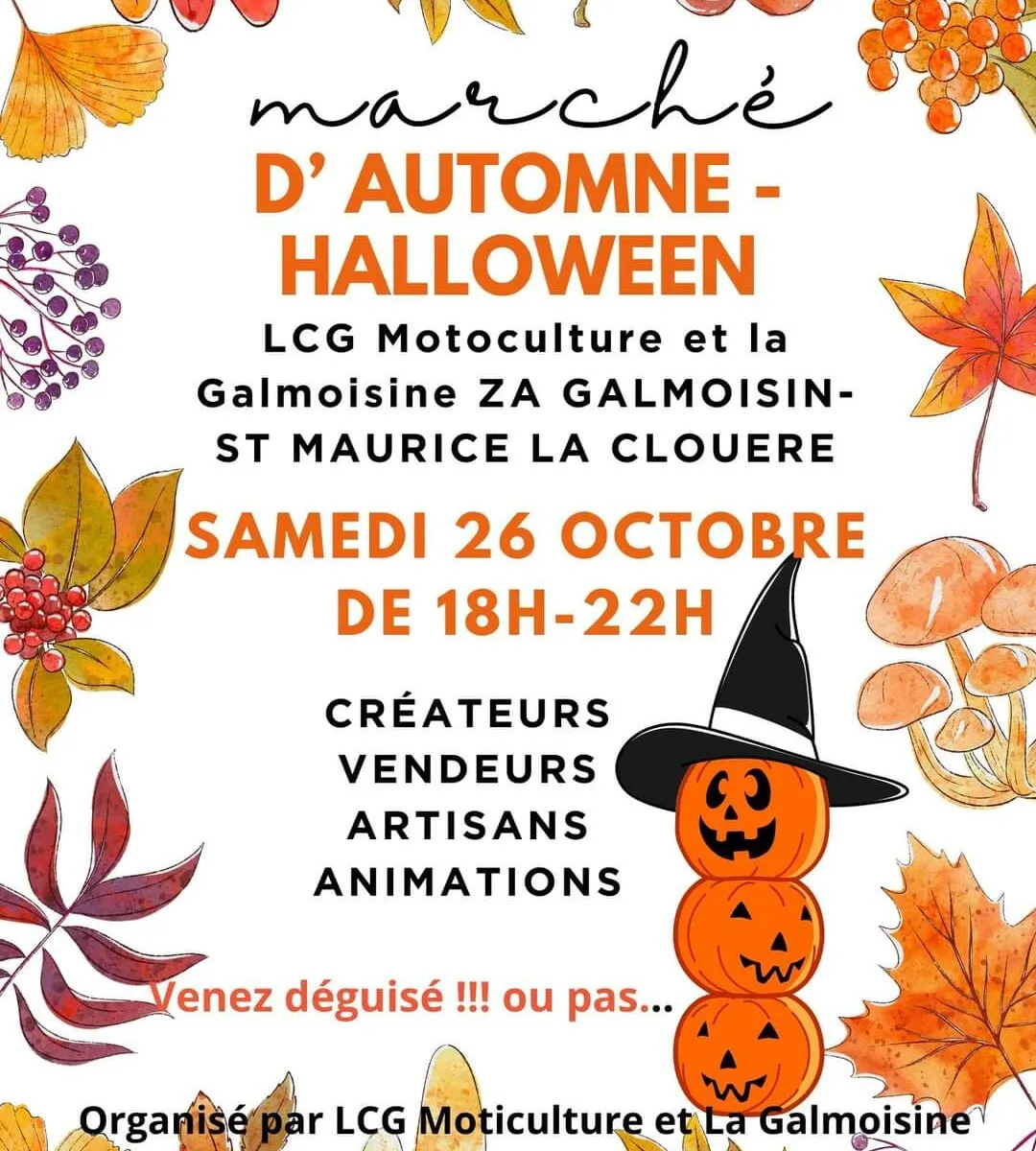 Marché d'automne Halloween