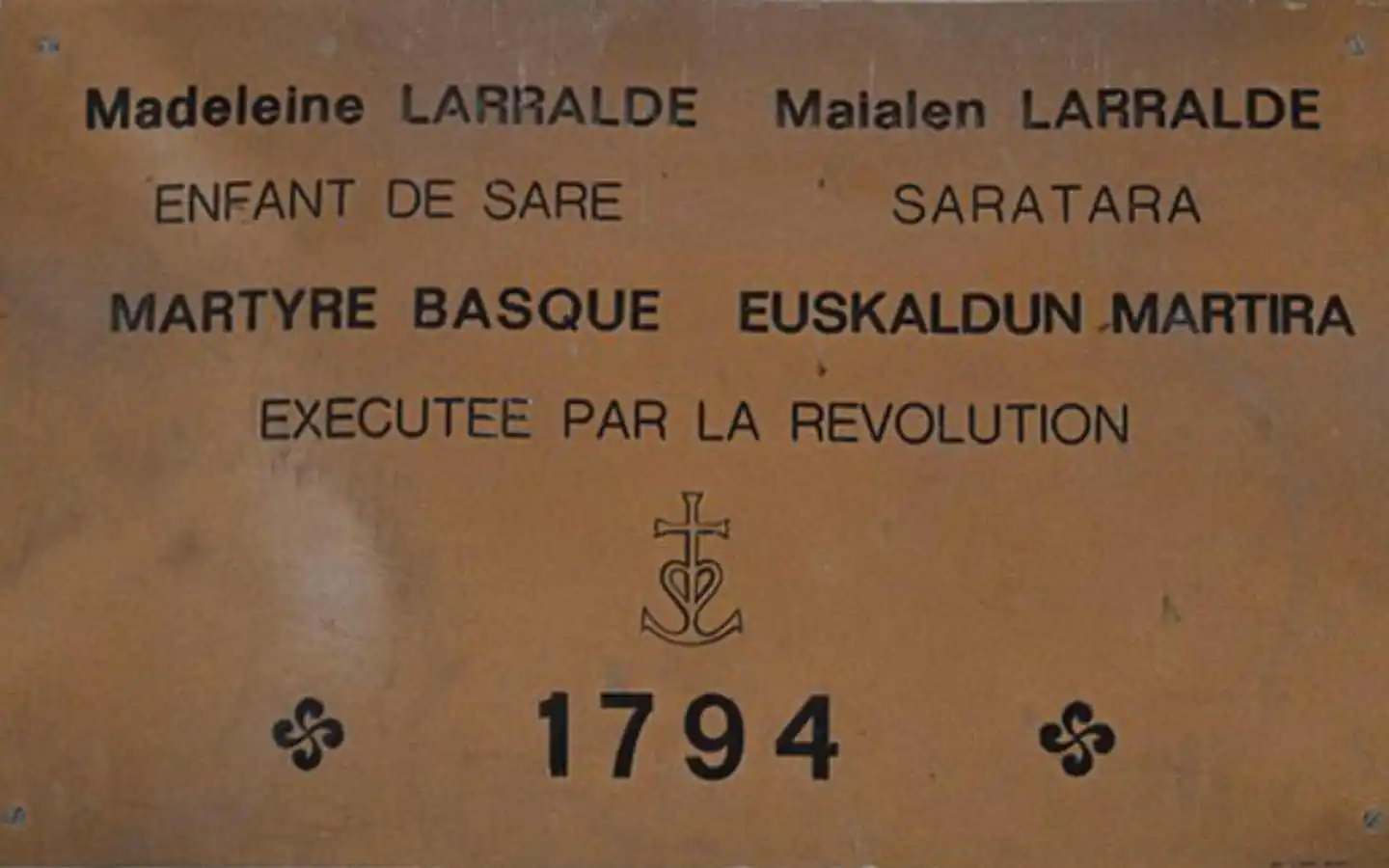 Conférence Déportation des basques sous la terreur