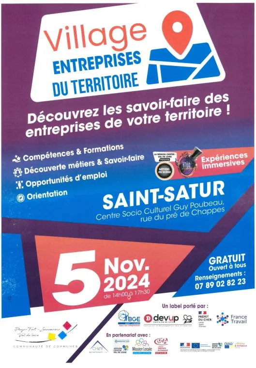 Village entreprises du territoire