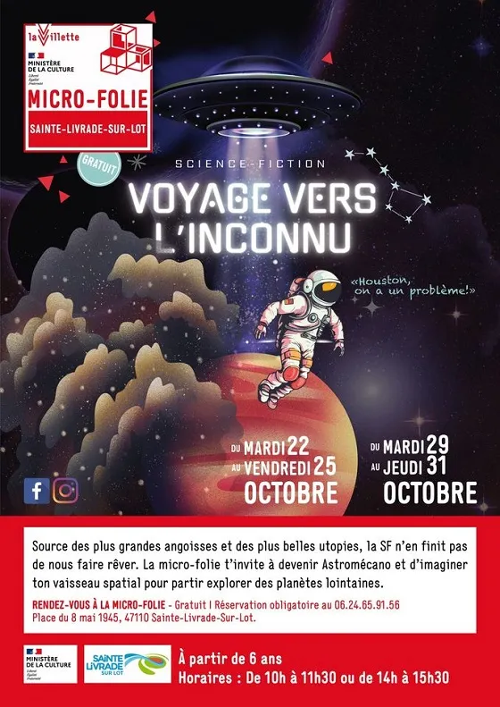 Science-Fiction Voyage vers l'inconnu