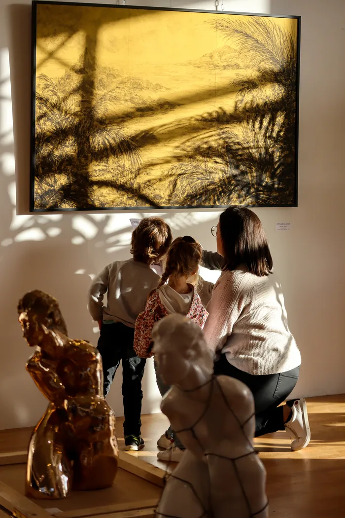 Salon d'Art : visite ludique du Salon pour les enfants Salle de l'Héronnière Saint-Aignan-Grandlieu