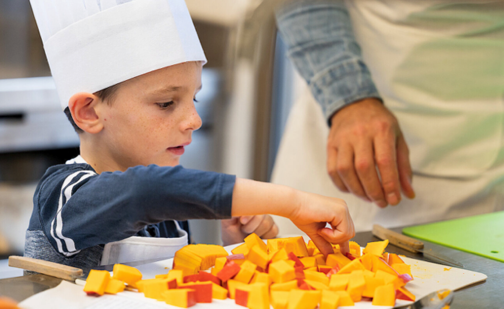 Semaine du goût ateliers culinaires parents-enfants