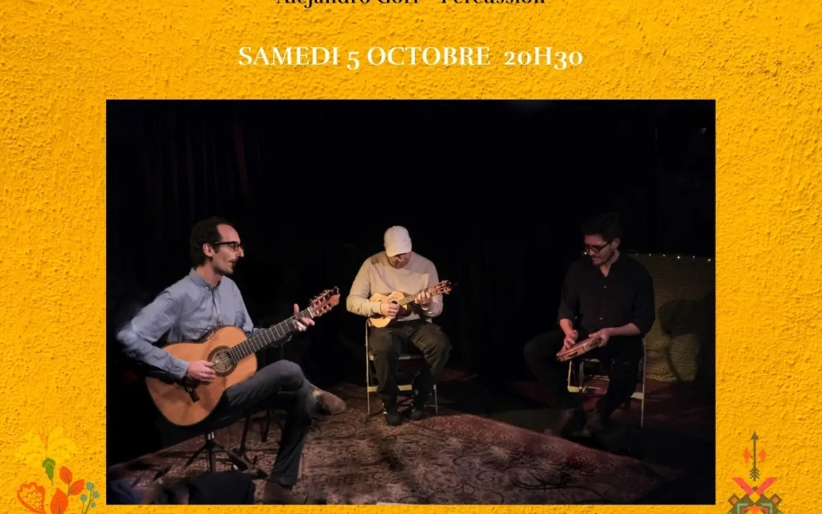 Seu Elias trio Théâtre Mandapa Paris