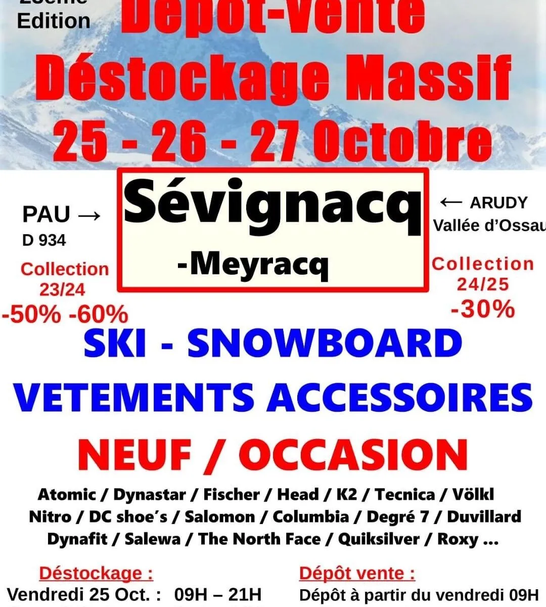 Destockage Dépot Vente hiver