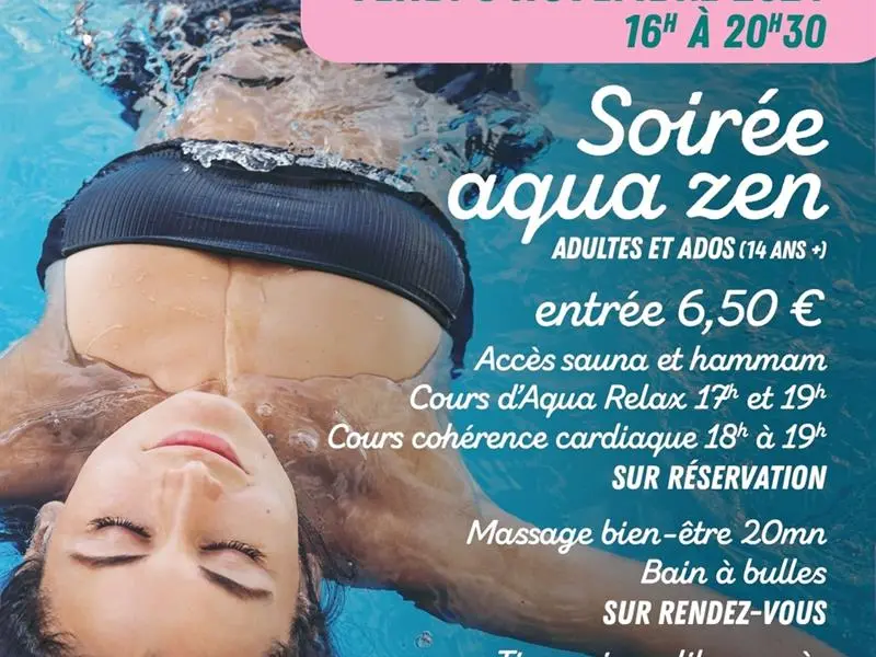 SOIRÉE AQUA ZEN