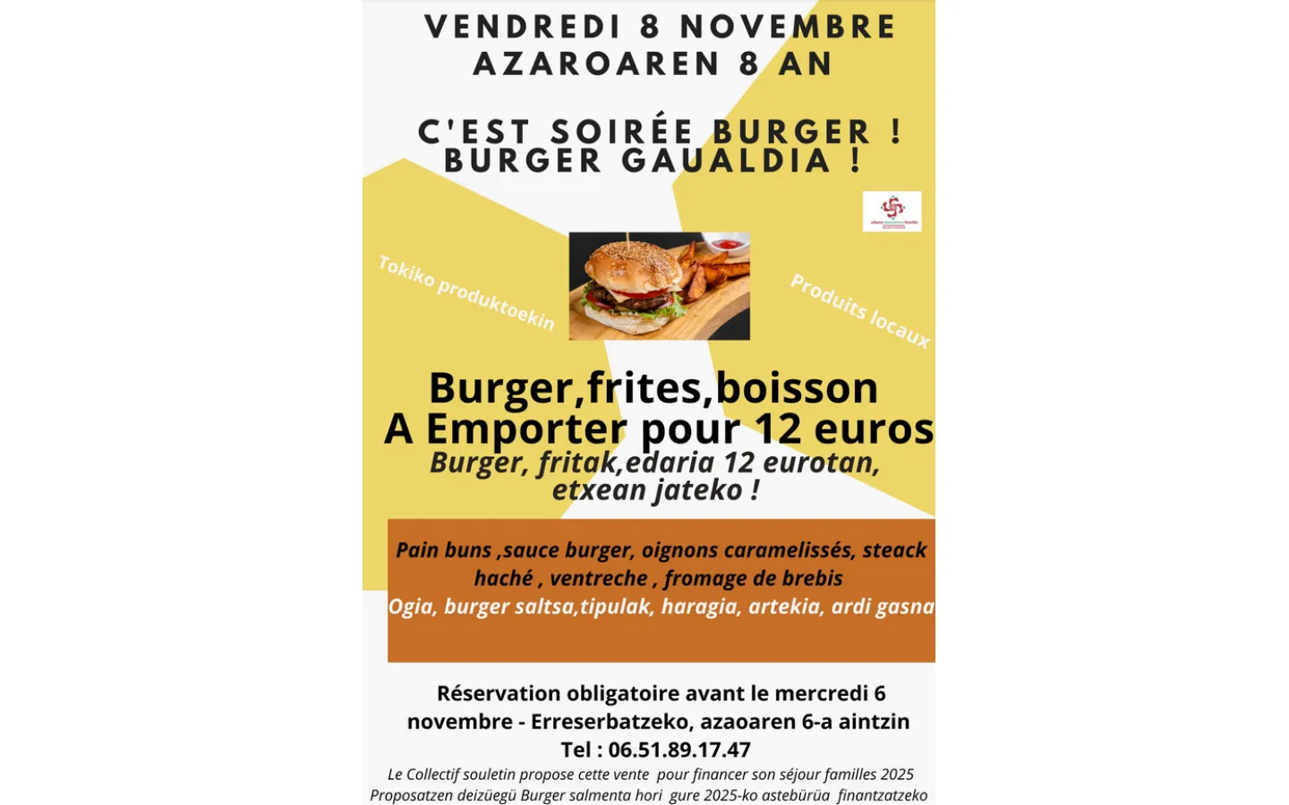 Soirée burger