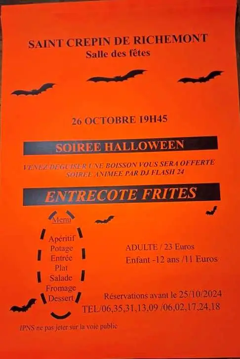 Soirée Halloween