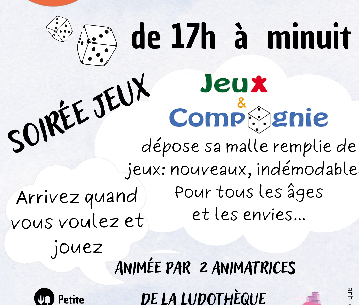 Soirée jeux au 3ème Lieu