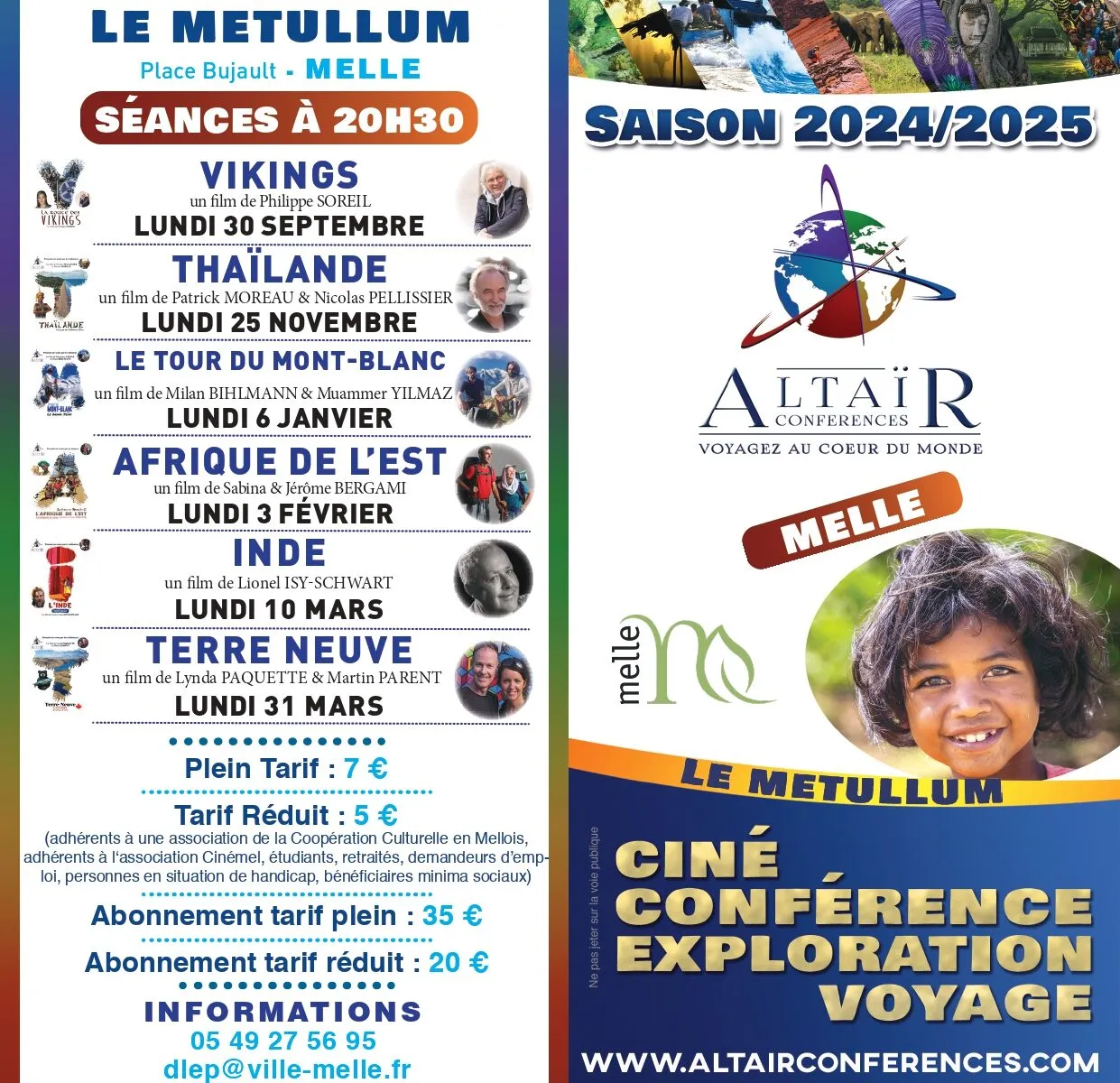 Soirées Altaïr ciné-conférences Thaïlande