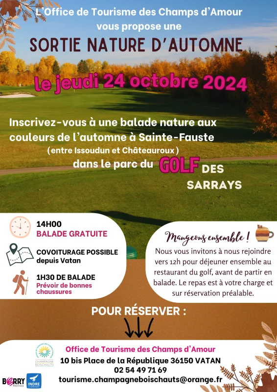 Sortie nature d'automne