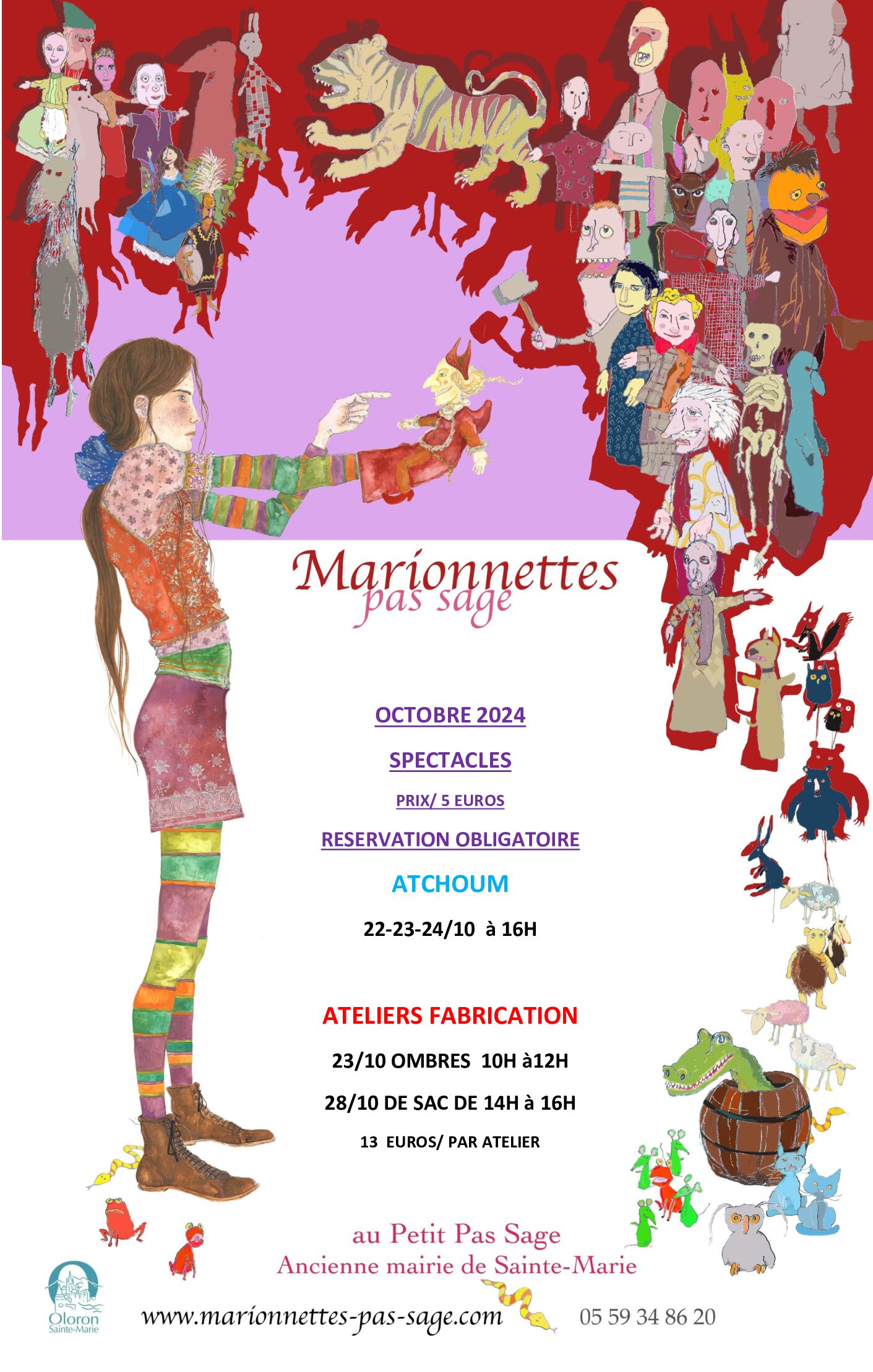 Spectacle de marionnettes Atchoum