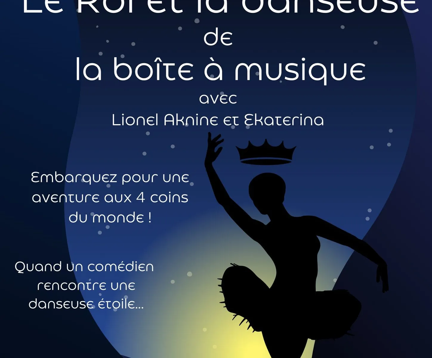 spectacle "Le roi et la danseuse de la boîte à musique"