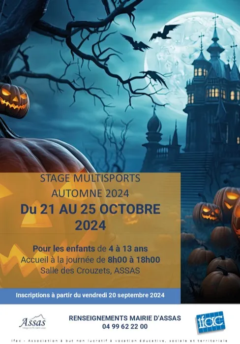 STAGE MULTIACTIVITÉS: HALLOWEEN