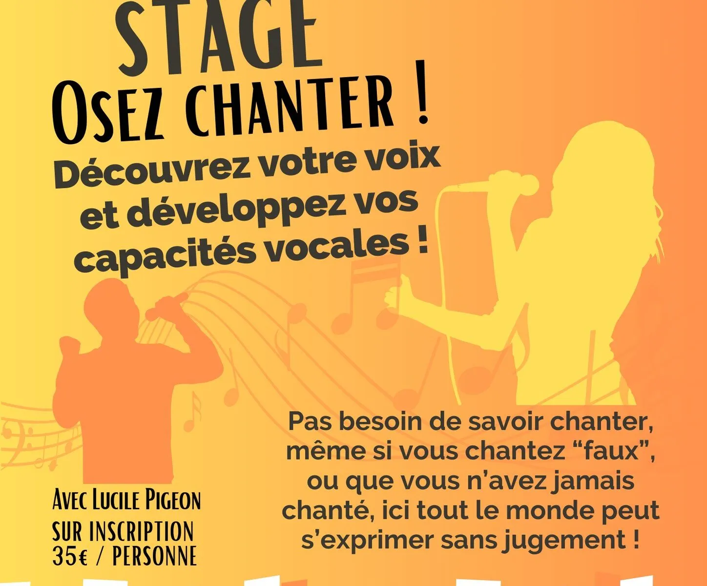 Stage Osez chanter