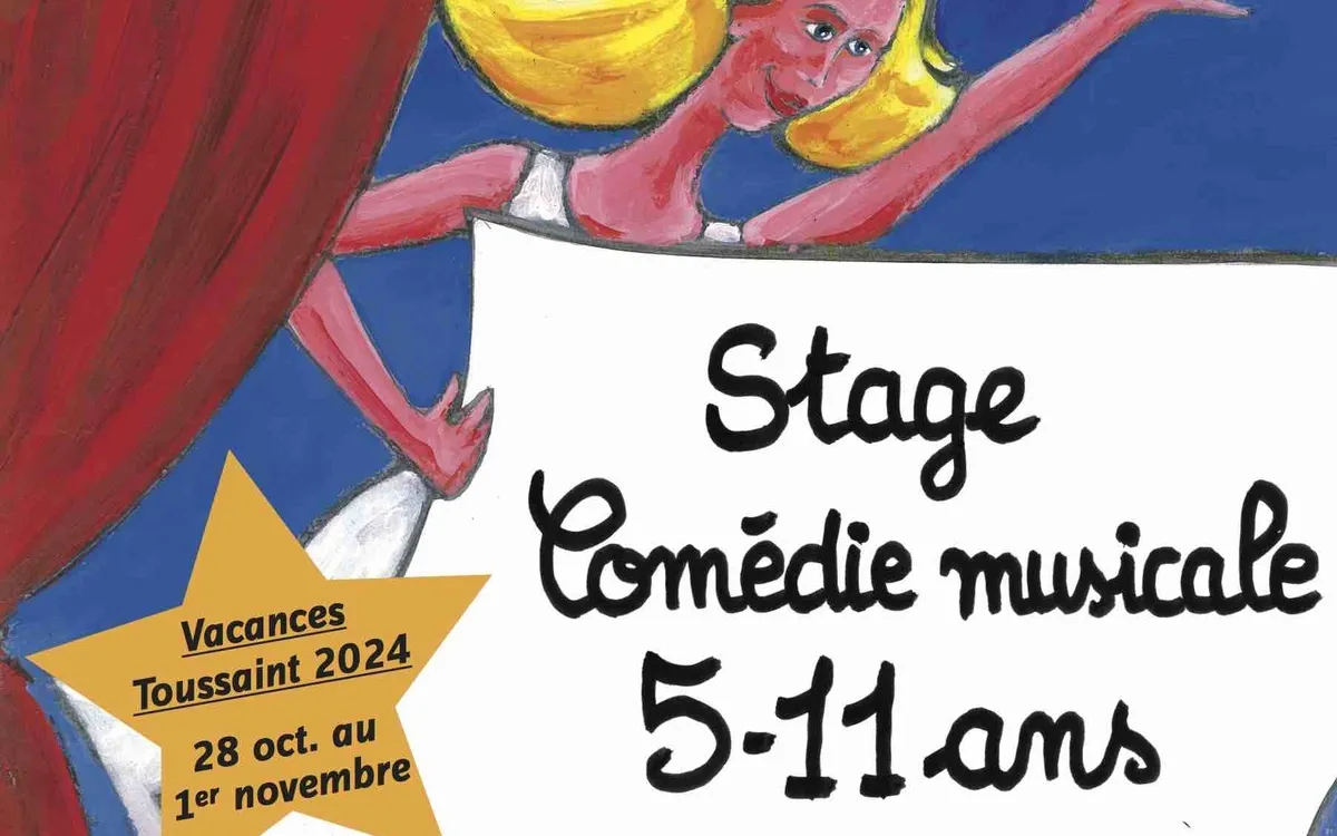 Stages enfant Comédie Musicale vacances Toussaint 2024 Théâtre du Temps Paris